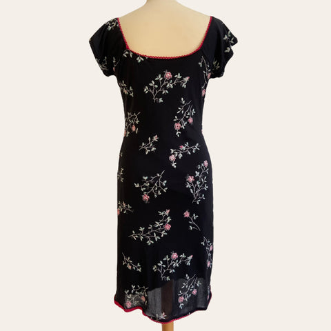 Robe midi imprimé floral