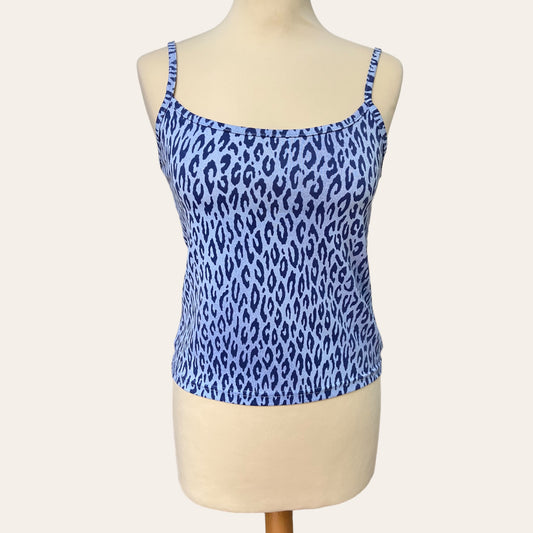 Leopard print tank top