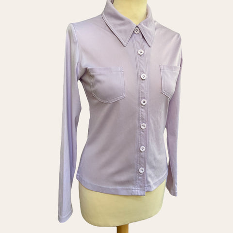 Chemise lilas