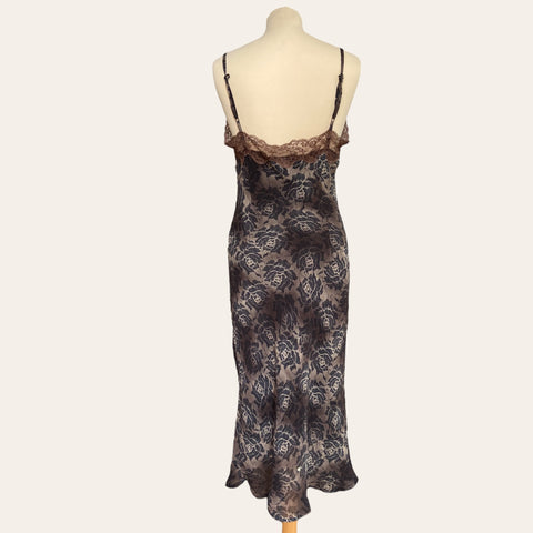 Robe midi imprimé floral