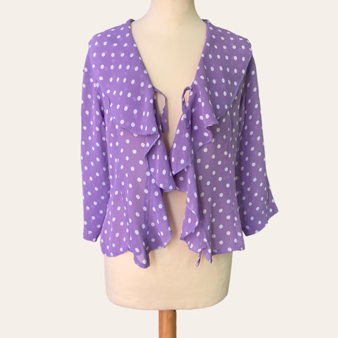 Blouse à pois