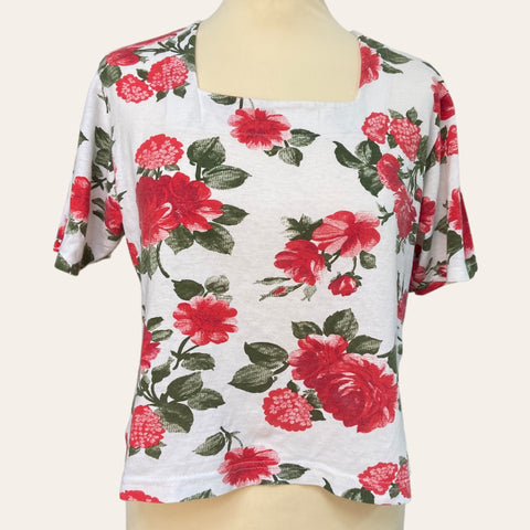 T-shirt imprimé floral