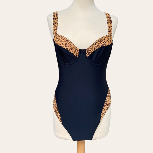 Leopard print swimsuit