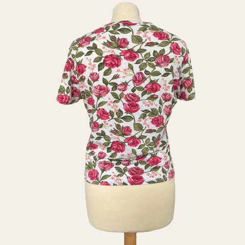 Floral print t-shirt