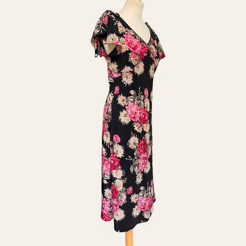 Robe midi imprimé floral