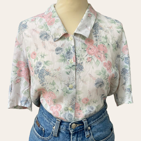 Floral print shirt