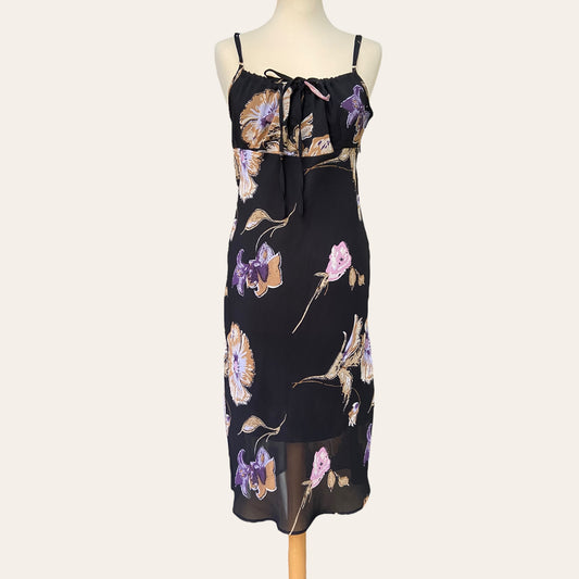 Robe midi imprimé floral