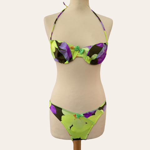 Floral print swimsuit