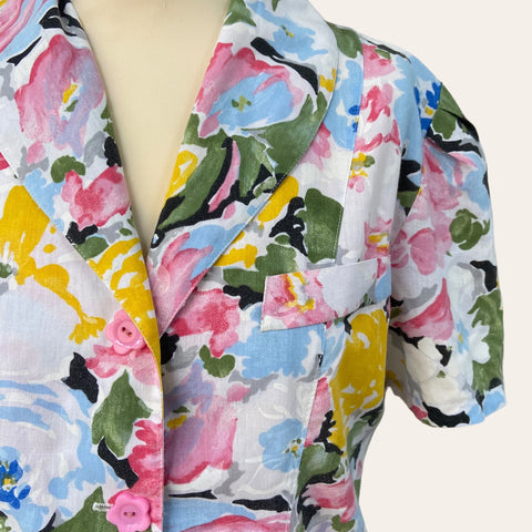 Blouse imprimé floral