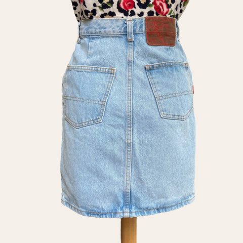 Mini jupe en jean