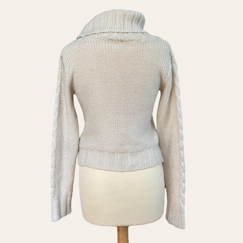 Mohair turtleneck sweater