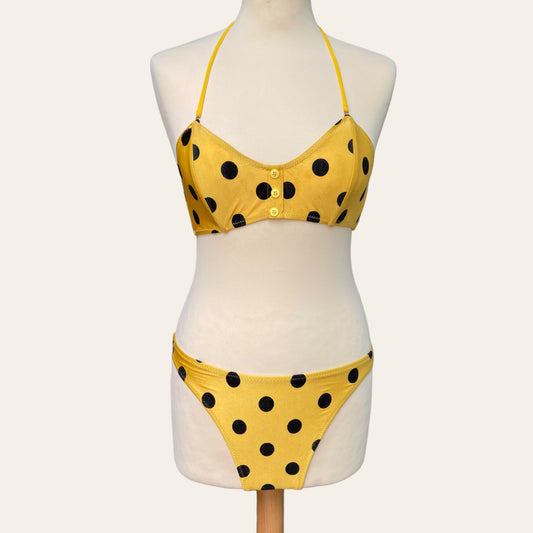 Polka dot swimsuit