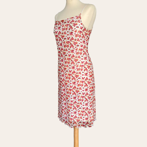 Floral print midi dress