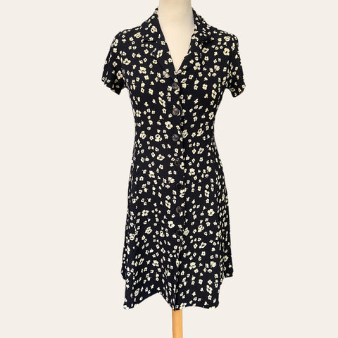 Robe chemise imprimé floral