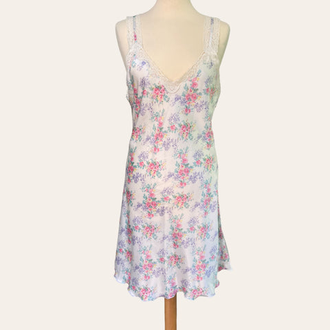 Robe nuisette imprimé floral