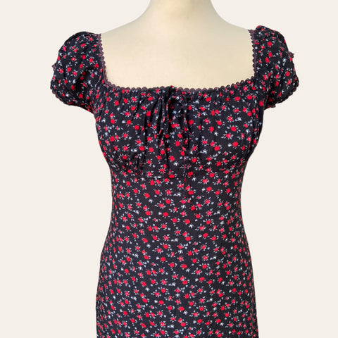 Robe mini imprimé floral