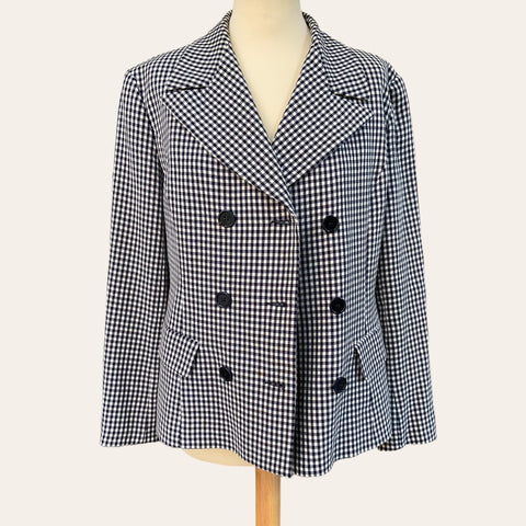 Blazer imprimé vichy