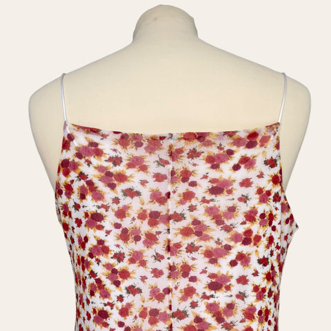Floral print midi dress