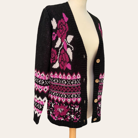 Cardigan jacquard