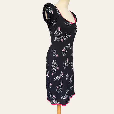 Robe midi imprimé floral