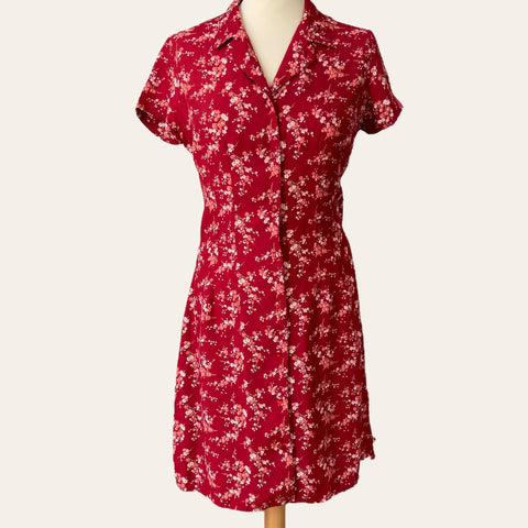 Robe chemise imprimé floral