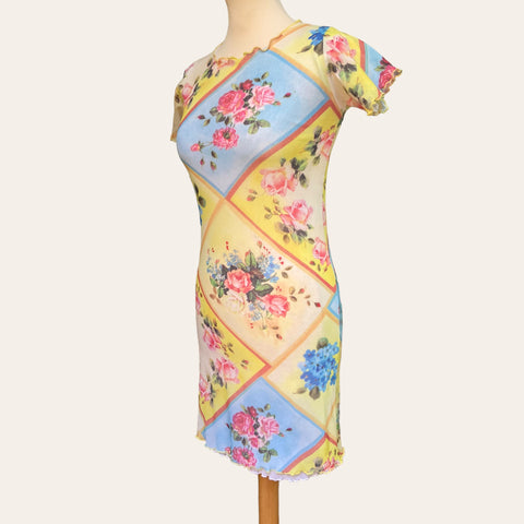 Robe mini patchwork