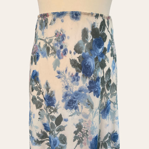 Jupe midi imprimé floral