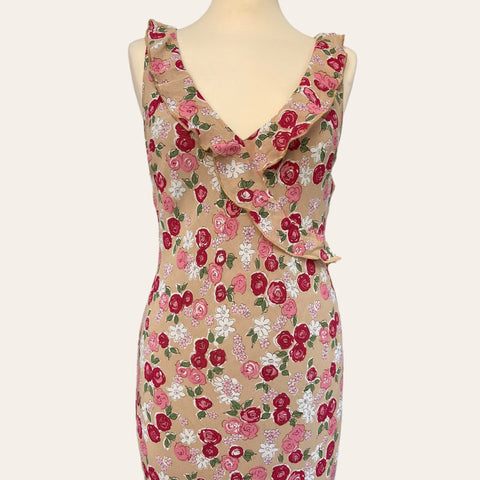 Robe midi imprimé floral