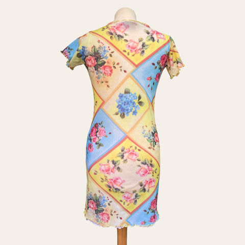 Robe mini patchwork