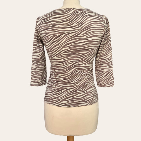 Zebra print t-shirt