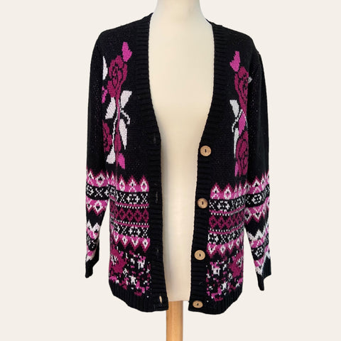 Cardigan jacquard