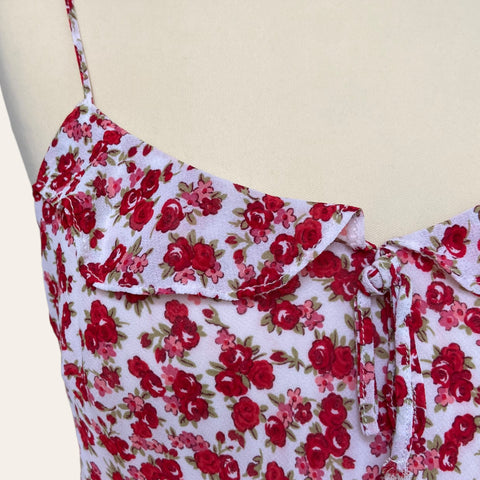 Robe midi imprimé floral