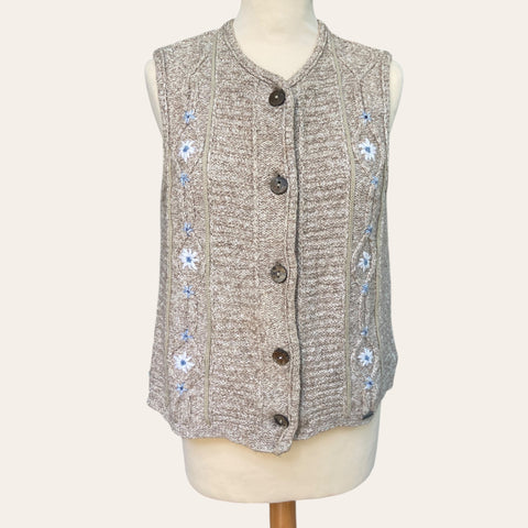 Austrian embroidered cardigan