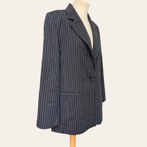 Blazer à rayures