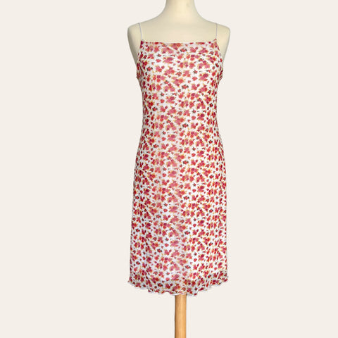 Floral print midi dress