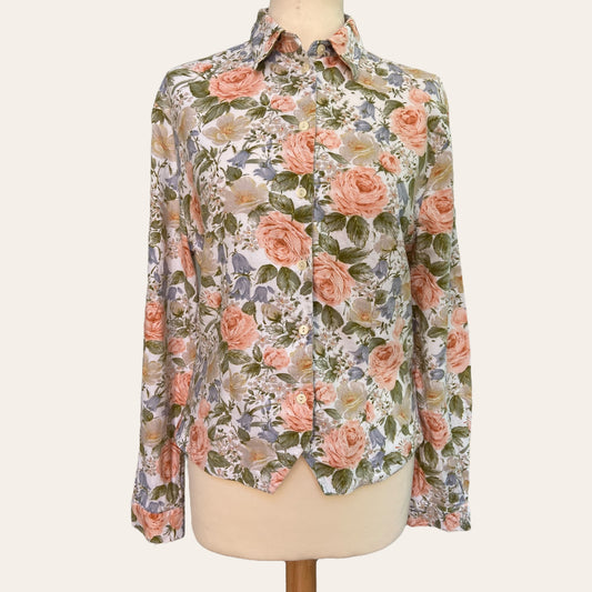 Floral print shirt