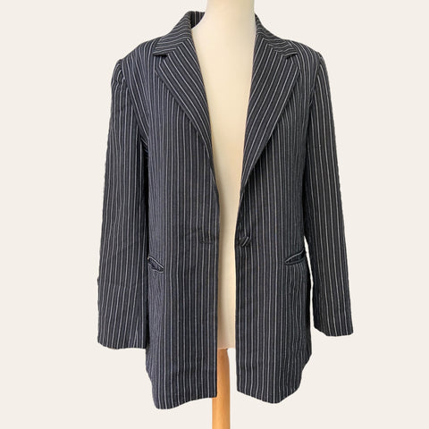 Blazer à rayures