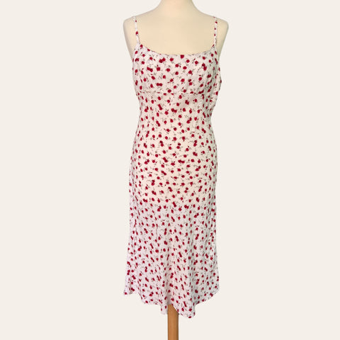 Robe midi imprimé floral