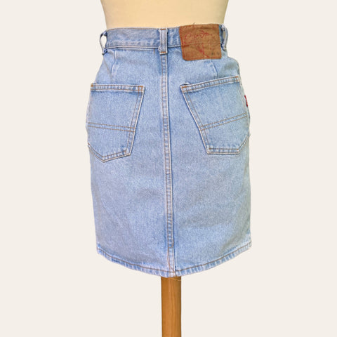 Jupe mini en jean