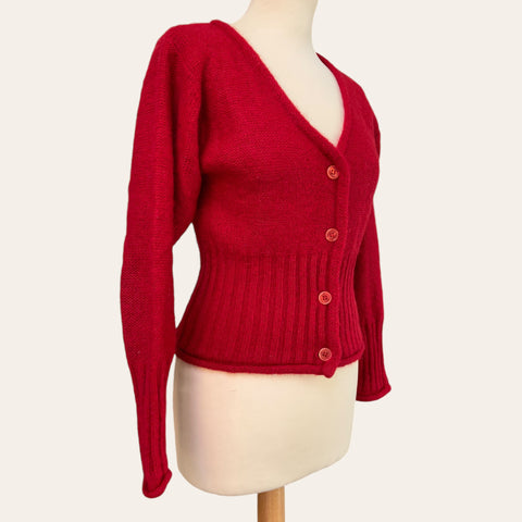 Cardigan en mohair