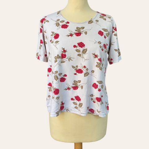 T-shirt imprimé floral