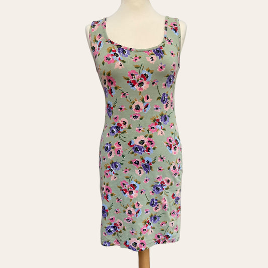Floral print mini dress