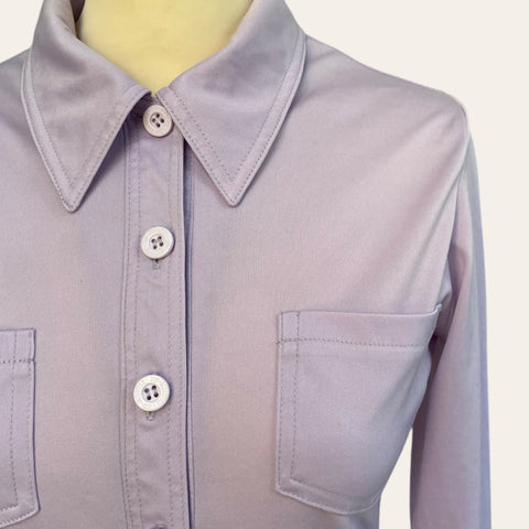 Chemise lilas