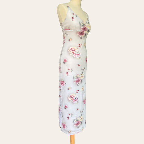 Robe longue imprimé floral