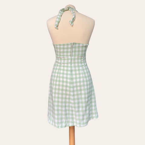 Robe mini imprimé vichy