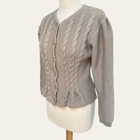 Cardigan autrichien lainé