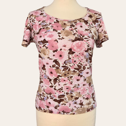 T-shirt imprimé floral