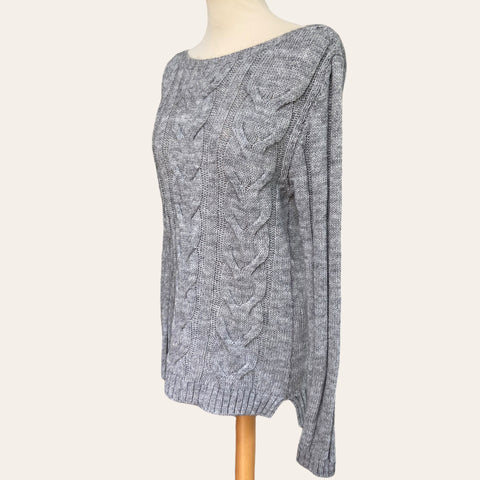 Pull torsadé en laine