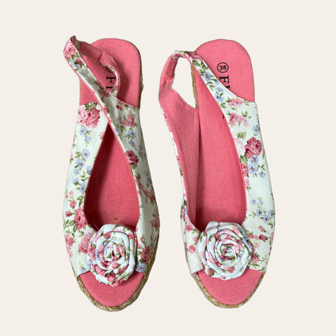 Espadrilles imprimé floral