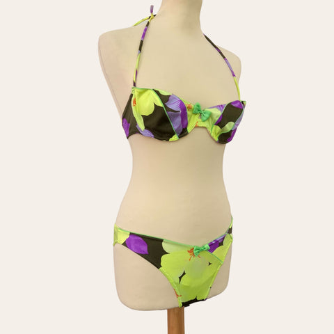 Floral print swimsuit